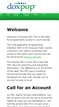 Mobile Screenshot of api.doxpop.com